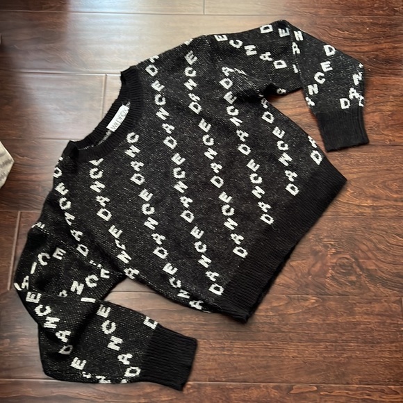 Wildfox Harlow Repeat Dance Logo Sweater - Picture 5 of 8